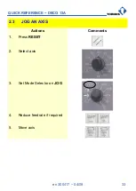 Preview for 33 page of tornos DECO 13a Quick Reference