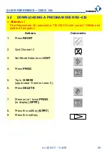 Preview for 39 page of tornos DECO 13a Quick Reference