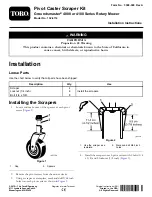 Preview for 1 page of Toro 132-6114 Installation Instructions