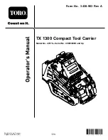 Toro 22370 Operator'S Manual preview