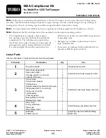 Preview for 1 page of Toro 41339 Installation Instructions Manual