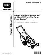 Preview for 27 page of Toro Flex-Force Power System 20367 Operator'S Manual