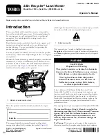 Preview for 3 page of Toro Recyler 20333 Operator'S Manual