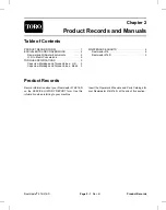 Preview for 9 page of Toro reelmaster 216 Service Manual