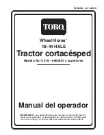 Preview for 35 page of Toro Wheel Horse 16-44 HXLE Operator'S Manual