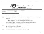 Preview for 38 page of Torque Fitness Fold Away Strength Trainer F3 Assembly And Maintenance Manual