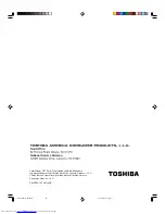 Preview for 44 page of Toshiba 0HF85 Owner'S Manual