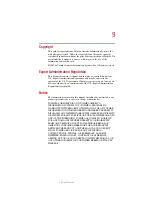 Preview for 9 page of Toshiba 1100-S101 User Manual