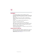 Preview for 10 page of Toshiba 1100-S101 User Manual