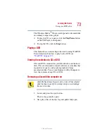 Preview for 73 page of Toshiba 1100-S101 User Manual