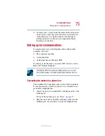 Preview for 75 page of Toshiba 1100-S101 User Manual