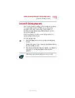 Preview for 115 page of Toshiba 1100-S101 User Manual