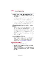 Preview for 194 page of Toshiba 1100-S101 User Manual