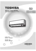 Preview for 1 page of Toshiba 13P ASG -T Installation Manual