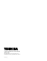 Preview for 41 page of Toshiba 1400RE Series Operation Manual