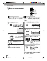 Preview for 34 page of Toshiba 15DLV16 Owner'S Manual