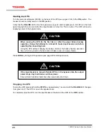 Preview for 30 page of Toshiba 1600EP Series Instruction Manual