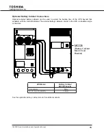 Preview for 23 page of Toshiba 1600XP SERIE Installation And Operation Manual