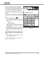 Preview for 47 page of Toshiba 1600XP SERIE Installation And Operation Manual