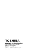 Preview for 140 page of Toshiba 1600XP SERIES Installation And Operation Manual