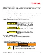 Preview for 17 page of Toshiba 1600XPi SERIES Installation And Operation Manual