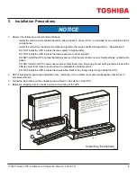 Preview for 19 page of Toshiba 1600XPi SERIES Installation And Operation Manual