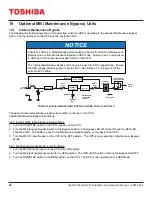 Preview for 58 page of Toshiba 1600XPi SERIES Installation And Operation Manual