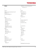 Preview for 135 page of Toshiba 1600XPi SERIES Installation And Operation Manual