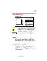 Preview for 15 page of Toshiba 1955-S807 User Manual