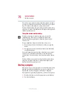 Preview for 76 page of Toshiba 1955-S807 User Manual