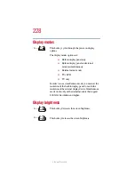 Preview for 228 page of Toshiba 1955-S807 User Manual