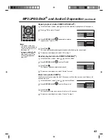 Preview for 43 page of Toshiba 19DV615Y Owner'S Manual