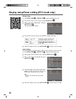 Preview for 24 page of Toshiba 19DV665DB Owner'S Manual