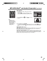 Preview for 45 page of Toshiba 19DV665DB Owner'S Manual