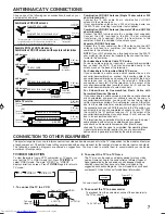 Preview for 7 page of Toshiba 20A43 Owner'S Manual