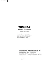 Preview for 32 page of Toshiba 20AR20 Service Manual