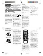 Preview for 2 page of Toshiba 20AS22 Owner'S Manual