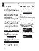 Preview for 12 page of Toshiba 22EV700E Owner'S Manual