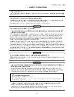 Preview for 3 page of Toshiba 22SAV-E2 Service Manual