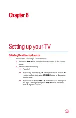 Preview for 58 page of Toshiba 23L1350U User Manual