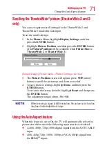 Preview for 71 page of Toshiba 23L1350U User Manual