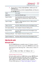 Preview for 77 page of Toshiba 23L1350U User Manual