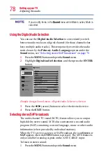 Preview for 78 page of Toshiba 23L1350U User Manual