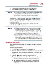 Preview for 79 page of Toshiba 23L1350U User Manual