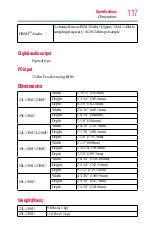 Preview for 117 page of Toshiba 23L1350U User Manual