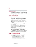 Preview for 8 page of Toshiba 2430-S255 User Manual