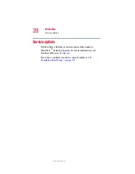 Preview for 28 page of Toshiba 2430-S255 User Manual