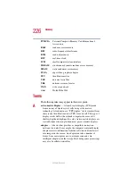 Preview for 226 page of Toshiba 2430-S255 User Manual