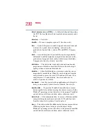 Preview for 230 page of Toshiba 2430-S255 User Manual