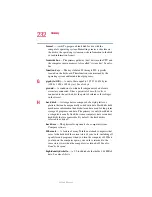 Preview for 232 page of Toshiba 2430-S255 User Manual